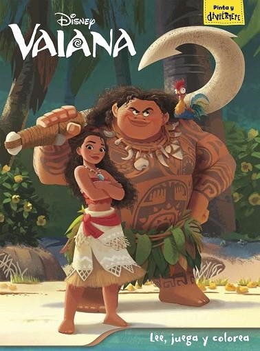 VAIANA. LEE, JUEGA Y COLOREA | 9788499518435 | DISNEY | Llibreria Drac - Llibreria d'Olot | Comprar llibres en català i castellà online