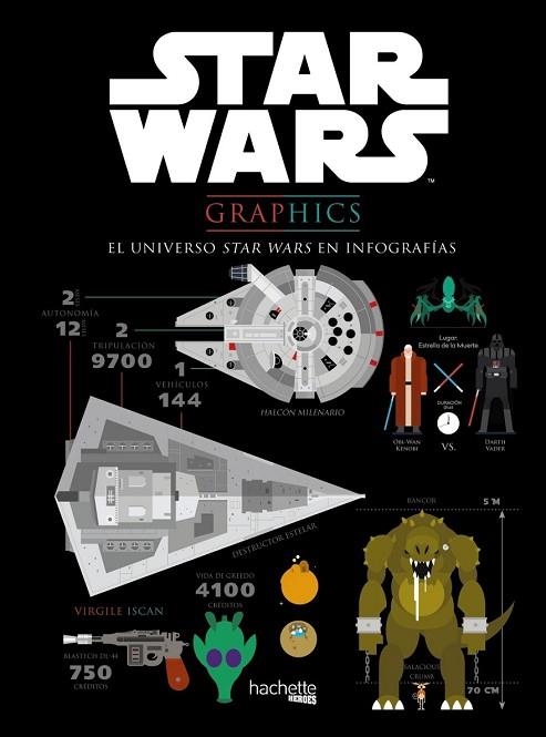 STAR WARS GRAPHICS. EL UNIVERSO STAR WARS EN INFOGRAFÍAS | 9788416857029 | Llibreria Drac - Llibreria d'Olot | Comprar llibres en català i castellà online