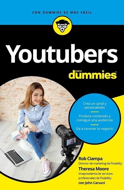 YOUTUBERS PARA DUMMIES | 9788432903144 | CIAMPA, ROB; MOORE, THERESA; CARUCCI, JOHN | Llibreria Drac - Llibreria d'Olot | Comprar llibres en català i castellà online