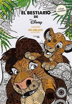 BESTIARIO DE DISNEY, EL (ARTERAPIA 100 DIBUJOS ANTIESTRES) | 9788416857050 | Llibreria Drac - Llibreria d'Olot | Comprar llibres en català i castellà online