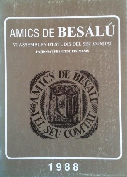 VI ASSEMBLEA D'ESTUDIS SOBRE EL COMTAT DE BESALU | 9788486239398 | AMICS DE BESALU | Llibreria Drac - Llibreria d'Olot | Comprar llibres en català i castellà online