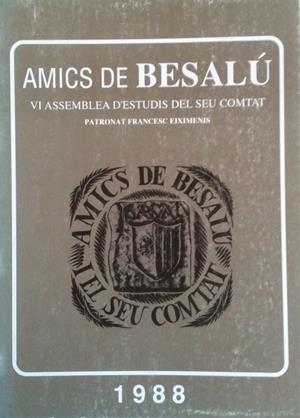 VI ASSEMBLEA D'ESTUDIS SOBRE EL COMTAT DE BESALU | 9788486239398 | AMICS DE BESALU | Llibreria Drac - Llibreria d'Olot | Comprar llibres en català i castellà online