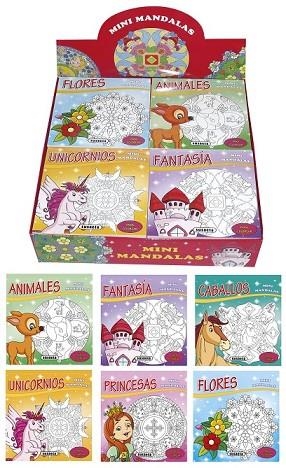 MINI MANDALAS (4 TÍTULOS) | 9788467750096 | AADD | Llibreria Drac - Librería de Olot | Comprar libros en catalán y castellano online