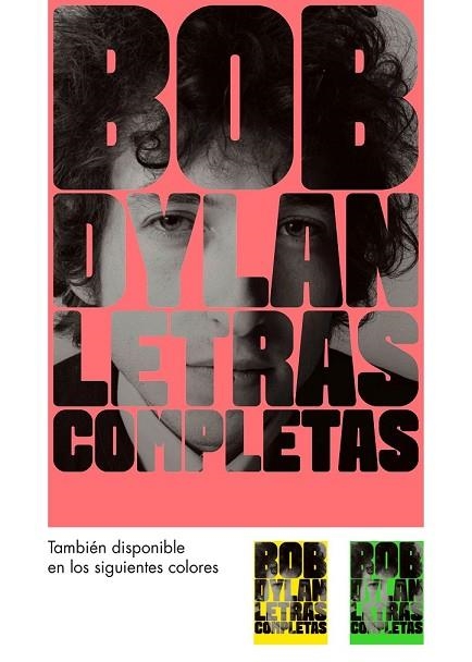 LETRAS COMPLETAS | 9788416665594 | DYLAN, BOB | Llibreria Drac - Librería de Olot | Comprar libros en catalán y castellano online