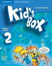 KID'S BOX FOR SPANISH SPEAKERS LEVEL 2 PUPIL'S BOOK WITH MY HOME BOOKLET 2ND ED | 9788483239568 | NIXON, CAROLINE; TOMLINSON, MICHAEL; GRAINGER, KIRSTIE | Llibreria Drac - Llibreria d'Olot | Comprar llibres en català i castellà online