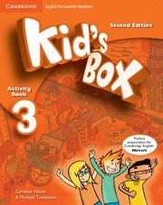 KID'S BOX FOR SPANISH SPEAKERS LEVEL 3 ACTIVITY BOOK WITH CD ROM AND MY HOME BOOK | 9788490364291 | NIXON, CAROLINE; TOMLINSON, MICHAEL; GRAINGER, KIRSTIE | Llibreria Drac - Llibreria d'Olot | Comprar llibres en català i castellà online