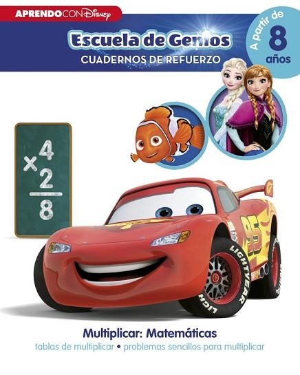 MULTIPLICAR: MATEMÁTICAS. ESCUELA DE GENIOS CUADERNO DE REFUERZO | 9788416548057 | DISNEY | Llibreria Drac - Llibreria d'Olot | Comprar llibres en català i castellà online