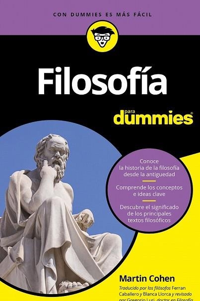 FILOSOFÍA PARA DUMMIES | 9788432903274 | COHEN, MARTIN | Llibreria Drac - Llibreria d'Olot | Comprar llibres en català i castellà online