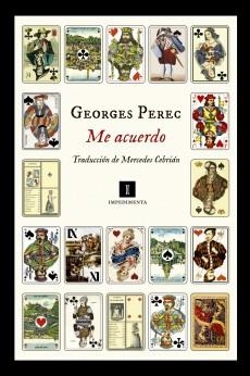 ME ACUERDO | 9788416542741 | PEREC, GEORGES | Llibreria Drac - Llibreria d'Olot | Comprar llibres en català i castellà online