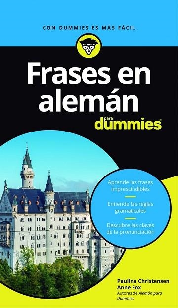 FRASES EN ALEMÁN PARA DUMMIES | 9788432903373 | CHRISTENSEN, PAULINA; FOX, ANNE | Llibreria Drac - Llibreria d'Olot | Comprar llibres en català i castellà online