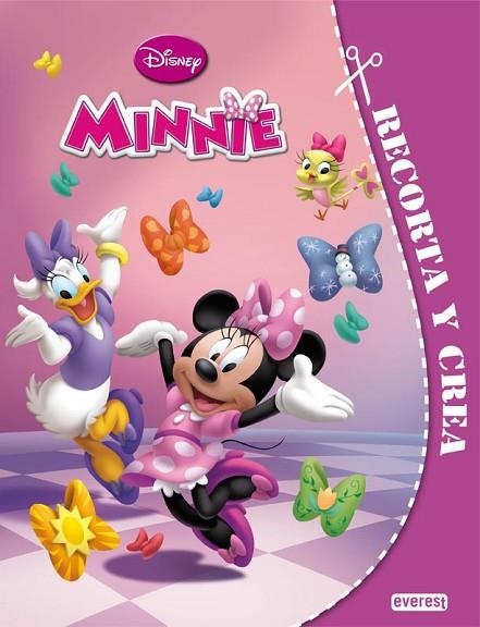 MINNIE. RECORTA Y CREA | 9788444169880 | WALT DISNEY COMPANY | Llibreria Drac - Llibreria d'Olot | Comprar llibres en català i castellà online