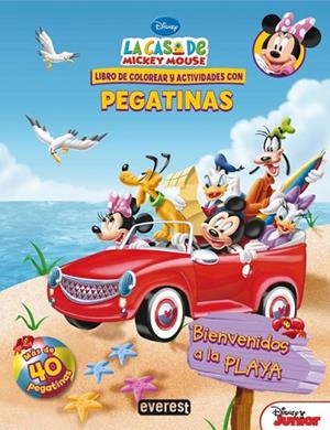 CASA DE MICKEY MOUSE, LA. BIENVENIDOS A LA PLAYA (LIBRO DE COLOREAR Y ACTIVIDADES) | 9788444168616 | WALT DISNEY COMPANY | Llibreria Drac - Llibreria d'Olot | Comprar llibres en català i castellà online