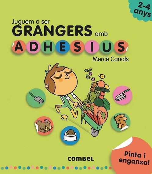 JUGUEM A SER GRANGERS AMB ADHESIUS | 9788491011545 | CANALS, MERCÈ | Llibreria Drac - Librería de Olot | Comprar libros en catalán y castellano online