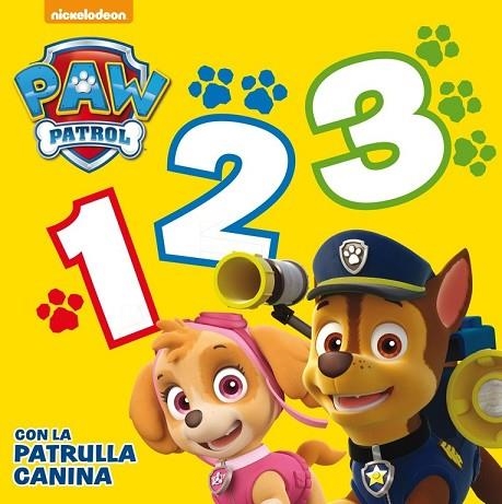 1, 2, 3 CON LA PATRULLA CANINA (PAW PATROL - PATRULLA CANINA. TODO CARTÓN) | 9788448844233 | NICKELODEON | Llibreria Drac - Llibreria d'Olot | Comprar llibres en català i castellà online