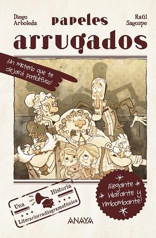 PAPELES ARRUGADOS | 9788469834855 | ARBOLEDA, DIEGO / SAGOSPE, RAÚL | Llibreria Drac - Llibreria d'Olot | Comprar llibres en català i castellà online