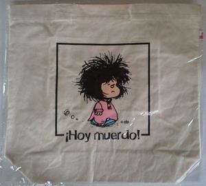 BOLSA MAFALDA HOY MUERDO | 9788862127707 | QUINO | Llibreria Drac - Llibreria d'Olot | Comprar llibres en català i castellà online