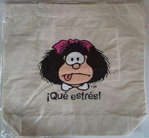 BOLSA MAFALDA QUE ESTRES | 9788862127738 | QUINO | Llibreria Drac - Llibreria d'Olot | Comprar llibres en català i castellà online