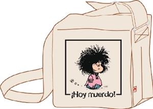 BANDOLERA MAFALDA HOY MUERDO | 9788862127752 | QUINO | Llibreria Drac - Llibreria d'Olot | Comprar llibres en català i castellà online