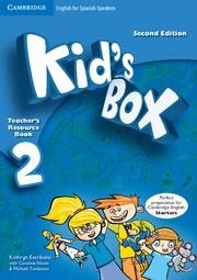 KID'S BOX FOR SPANISH SPEAKERS  LEVEL 2 TEACHER'S RESOURCE BOOK WITH AUDIO CDS | 9788483238653 | ESCRIBANO, KATHRYN | Llibreria Drac - Llibreria d'Olot | Comprar llibres en català i castellà online