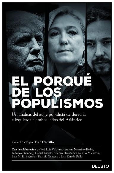 PORQUÉ DE LOS POPULISMOS, EL | 9788423427406 | CARRILLO, FRA/ LACALLE, DANI / VILLACAÑAS, JOSÉ LUIS / HERNÁNDEZ JIMÉNEZ, ESTEBAN / RALLO, JUAN RAMÓ | Llibreria Drac - Llibreria d'Olot | Comprar llibres en català i castellà online