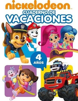 CUADERNO DE VACACIONES NICKELODEON. 4 AÑOS | 9788437201474 | Llibreria Drac - Llibreria d'Olot | Comprar llibres en català i castellà online