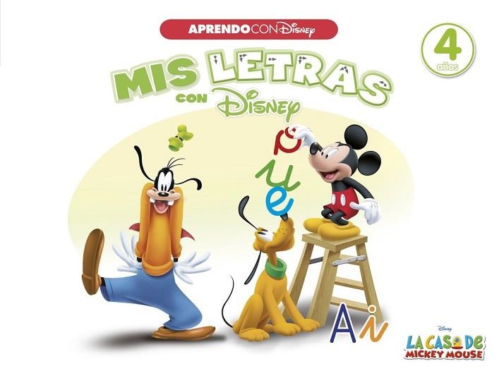 MIS LETRAS CON DISNEY (APRENDO CON DISNEY) 4 AÑOS | 9788416548972 | DISNEY | Llibreria Drac - Llibreria d'Olot | Comprar llibres en català i castellà online