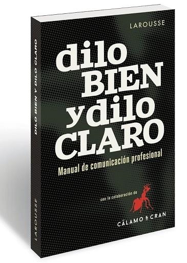 DILO BIEN Y DILO CLARO | 9788416984343 | MARTÍN, ANTONIO; SANZ, VÍCTOR JAVIER | Llibreria Drac - Librería de Olot | Comprar libros en catalán y castellano online