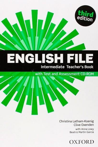 ENGLISH FILE INTERMEDIATE TEACHER'S BOOK &TEST CD PACK 3RD EDITION | 9780194597173 | CLIVE OXENDEN | Llibreria Drac - Llibreria d'Olot | Comprar llibres en català i castellà online