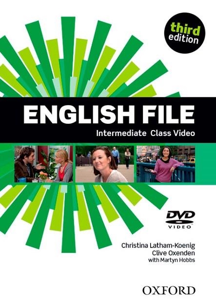 ENGLISH FILE INTERMEDIATE CLASS DVD 3RD EDITION | 9780194597203 | OXENDEN, CLIVE | Llibreria Drac - Llibreria d'Olot | Comprar llibres en català i castellà online