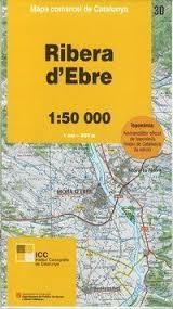 MAPA COMARCAL RIBERA D'EBRE 1:50000 | 8414774340743 | VV.AA. | Llibreria Drac - Librería de Olot | Comprar libros en catalán y castellano online