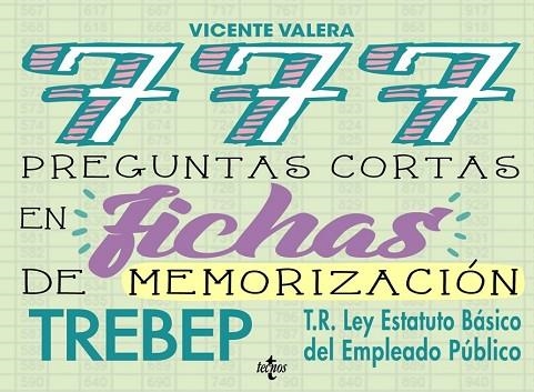 777 PREGUNTAS CORTAS EN FICHAS DE MEMORIZACIÓN | 9788430971626 | VALERA, VICENTE | Llibreria Drac - Llibreria d'Olot | Comprar llibres en català i castellà online