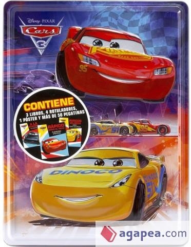 CARS 3. CAJA METÁLICA | 9788499518770 | DD.AA. | Llibreria Drac - Llibreria d'Olot | Comprar llibres en català i castellà online