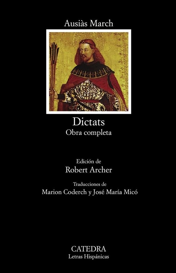 DICTATS (LETRAS HISPANICAS 788) | 9788437637167 | MARCH, AUSIÀS | Llibreria Drac - Llibreria d'Olot | Comprar llibres en català i castellà online