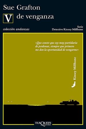 V DE VENGANZA | 9788483834091 | GRAFTON, SUE | Llibreria Drac - Librería de Olot | Comprar libros en catalán y castellano online