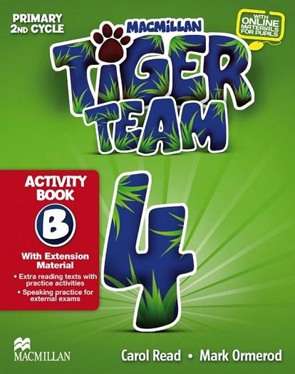 TIGER 4 ACTIVITY BOOK B PK (SENSE SKILLS TRAINER) | 9780230453623 | READ, CAROL; ORMEROD, MARK | Llibreria Drac - Llibreria d'Olot | Comprar llibres en català i castellà online