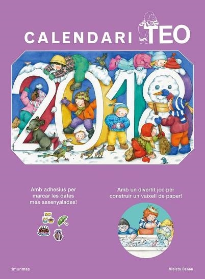 CALENDARI TEO 2018 | 9788491373247 | DENOU, VIOLETA | Llibreria Drac - Llibreria d'Olot | Comprar llibres en català i castellà online