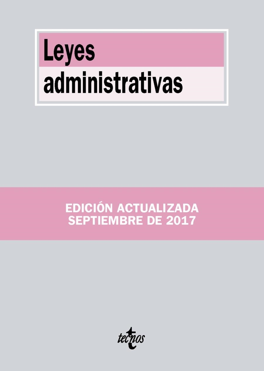 LEYES ADMINISTRATIVAS (BIBLIOTECA DE TEXTOS LEGALES) | 9788430971824 | AA.DD. | Llibreria Drac - Llibreria d'Olot | Comprar llibres en català i castellà online