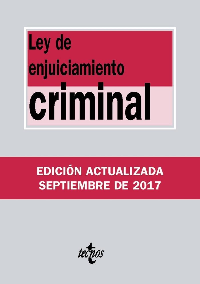 LEY DE ENJUICIAMIENTO CRIMINAL (BIBLIOTECA DE TEXTOS LEGALES) | 9788430971893 | AA.DD. | Llibreria Drac - Llibreria d'Olot | Comprar llibres en català i castellà online