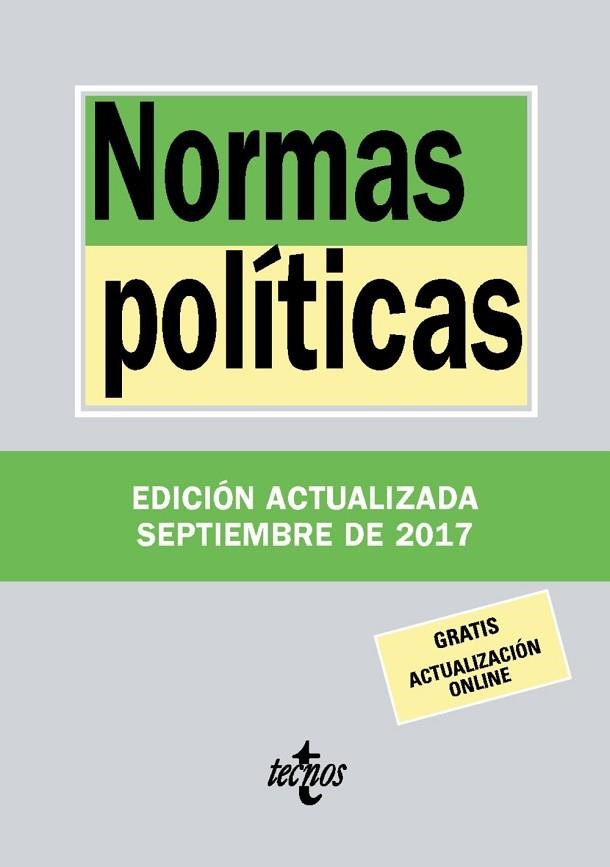 NORMAS POLÍTICAS (BIBLIOTECA DE TEXTOS LEGALES) | 9788430971794 | AA.DD. | Llibreria Drac - Llibreria d'Olot | Comprar llibres en català i castellà online