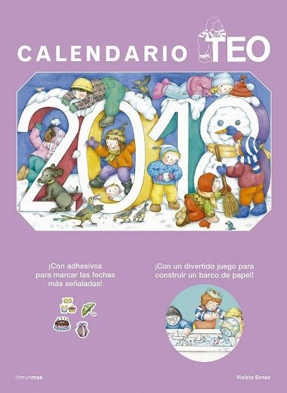 CALENDARIO TEO 2018 | 9788408175926 | DENOU, VIOLETA | Llibreria Drac - Llibreria d'Olot | Comprar llibres en català i castellà online