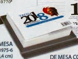 CALENDARIO 2018 TACO MESA CON SOPORTE | 9788427139763 | AA.DD. | Llibreria Drac - Llibreria d'Olot | Comprar llibres en català i castellà online