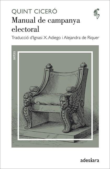 MANUAL DE CAMPANYA ELECTORAL | 9788416948093 | CICERÓ, QUINT | Llibreria Drac - Llibreria d'Olot | Comprar llibres en català i castellà online