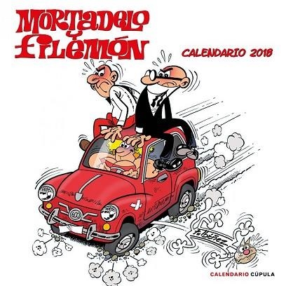 CALENDARIO MORTADELO Y FILEMÓN 2018 | 9788448023423 | IBÁÑEZ, FRANCISCO | Llibreria Drac - Llibreria d'Olot | Comprar llibres en català i castellà online