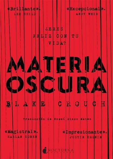 MATERIA OSCURA | 9788416858217 | CROUCH, BLAKE | Llibreria Drac - Llibreria d'Olot | Comprar llibres en català i castellà online