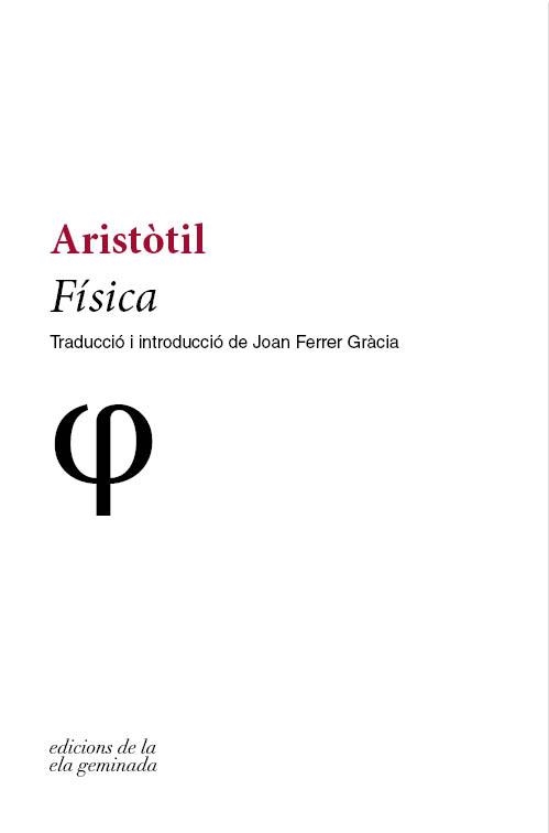 FÍSICA (QUADRIVIUM 15) | 9788494732249 | ARISTÒTIL | Llibreria Drac - Librería de Olot | Comprar libros en catalán y castellano online