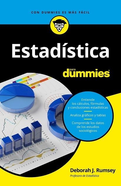 ESTADÍSTICA PARA DUMMIES | 9788432903854 | RUMSEY, DEBORAH J. | Llibreria Drac - Llibreria d'Olot | Comprar llibres en català i castellà online