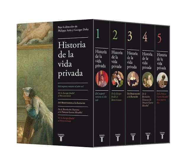 HISTORIA DE LA VIDA PRIVADA (EDICIÓN ESTUCHE CON LOS 5 VOLÚMENES) | 9788430699483 | AIRÈS, PHILIPPE; DUBY, GEORGES | Llibreria Drac - Llibreria d'Olot | Comprar llibres en català i castellà online