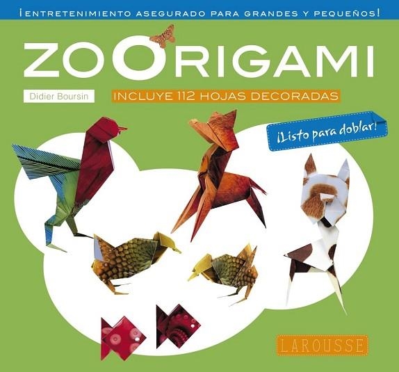 ZOORIGAMI | 9788416984701 | LAROUSSE EDITORIAL | Llibreria Drac - Llibreria d'Olot | Comprar llibres en català i castellà online