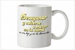 DESAYUNAR Y VOLVERSE A METER EN LA CAMA (TAZA) | 8432715096238 | Llibreria Drac - Llibreria d'Olot | Comprar llibres en català i castellà online