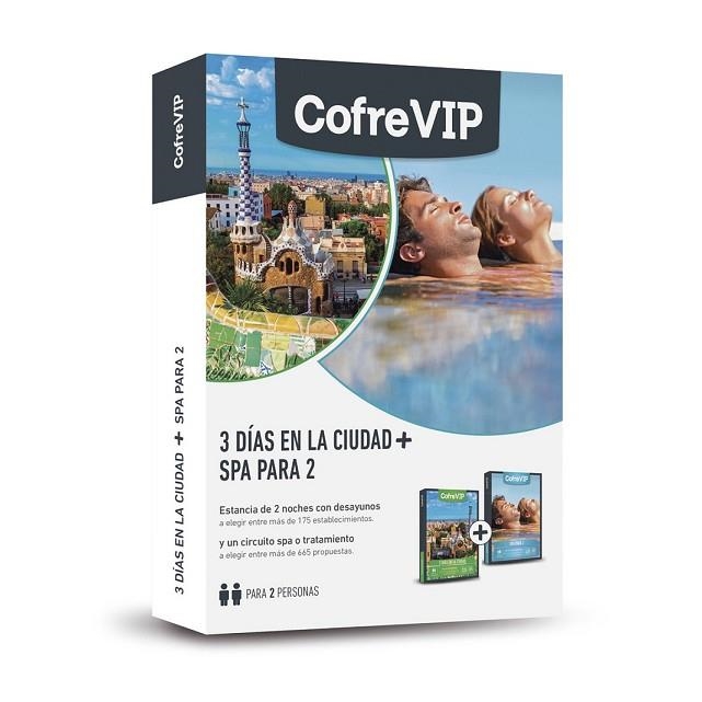 COFREVIP 3 DÍAS EN LA CIUDAD + SPA PARA 2 | 8436544548418 | VV.AA. | Llibreria Drac - Llibreria d'Olot | Comprar llibres en català i castellà online